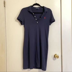 Ralph Lauren Polo Dress, Navy Blue | M